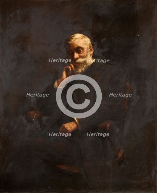 Portrait Of Alderman G J Johnson (1826-1912), 1895. Creator: Stanhope A Forbes.