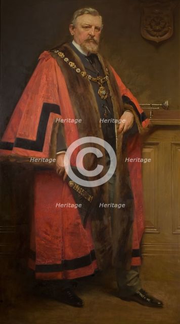 Portrait of Alderman John Townsend, 1902. Creator: Alfred Priest.