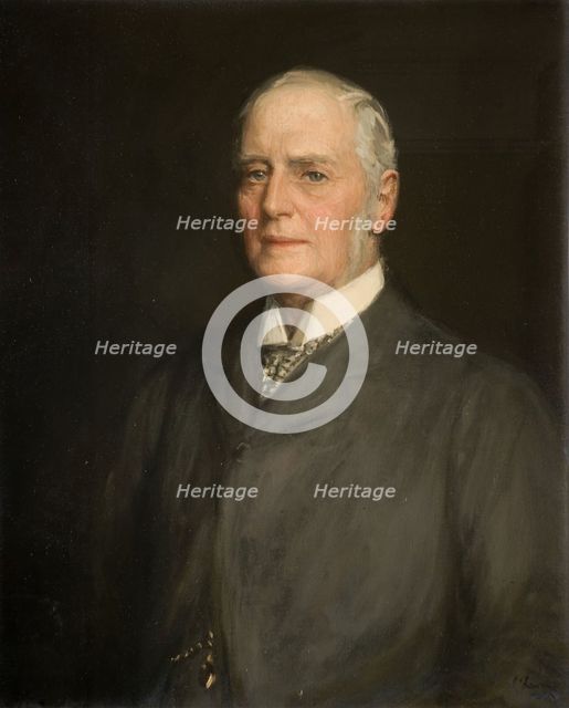Portrait of Alderman The Rt Hon William Kenrick, 1907. Creator: Sir John Lavery.