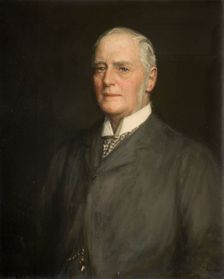 Portrait of Alderman The Rt Hon William Kenrick, 1907. Creator: Sir John Lavery