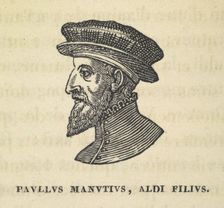 Portrait of Aldus Pius Manutius (1449-1515), 16th century