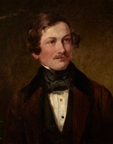 Portrait of Aleksander Titz, c1835, c1850. Creator: Alojzy Reichan