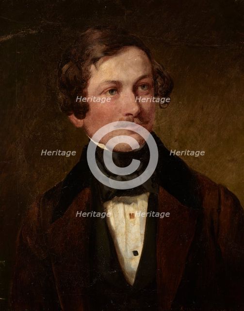 Portrait of Aleksander Titz, c1835, c1850. Creator: Alojzy Reichan.