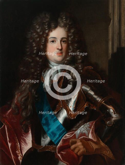 Portrait of Aleksander Benedykt Stanisław Sobieski (1677-1714). Artist: Rigaud, Hyacinthe François Honoré, Circle of 