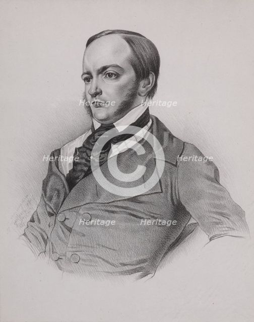 Portrait of Aleksandr Ivanovich Herzen (1812-1870), 1845.