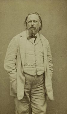 Portrait of Aleksandr Ivanovich Herzen (1812-1870), 1860s. Creator: Carjat, Étienne (1828-1906)