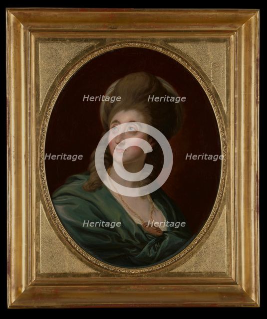 Portrait of Aleksandra née Lubomirska, Wife of Stanislaw Potocki (1758-1831), 1780. Creator: Pompeo Batoni.