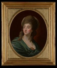 Portrait of Aleksandra née Lubomirska, Wife of Stanislaw Potocki (1758-1831), 1780. Creator: Pompeo Batoni