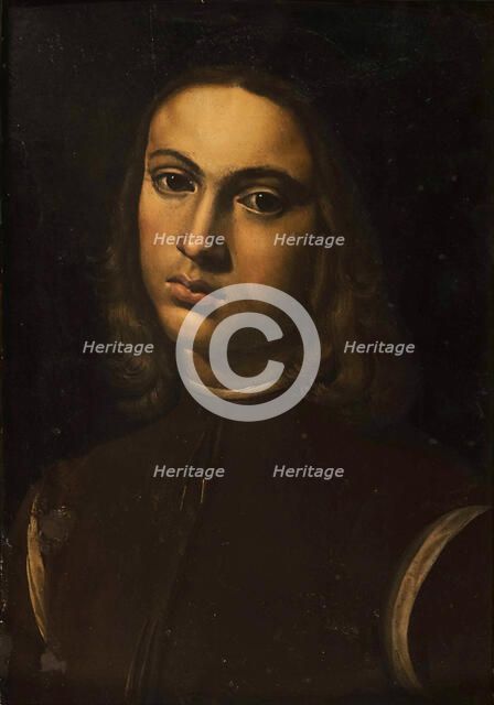 Portrait of Alessandro Braccesi (1445-1503) , Second Half of the 15th cen.. Creator: Perugino (ca. 1450-1523).