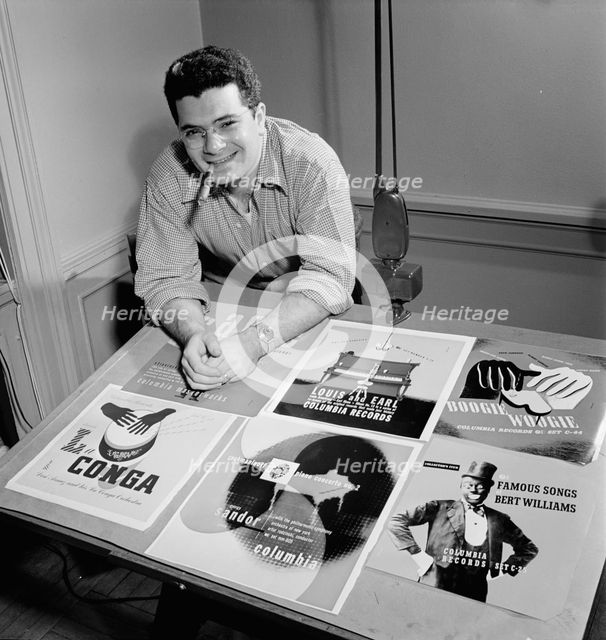 Portrait of Alex Steinweiss, New York, N.Y.(?), ca. Apr. 1947. Creator: William Paul Gottlieb.