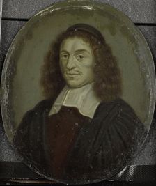 Portrait of Alexander Morus, Professor at Amsterdam, 1700-1732. Creator: Arnoud van Halen