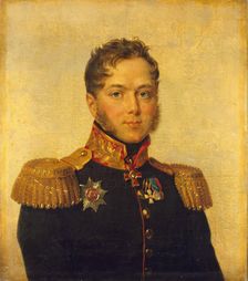Portrait of Alexander N. Berdyayev (1778-1824), 1823. Creator: Workshop of George Dawe