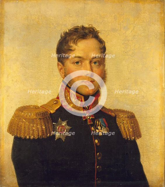 Portrait of Alexander N. Berdyayev (1778-1824), 1823. Creator: Workshop of George Dawe.