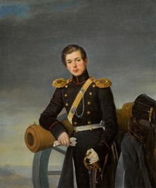 Portrait of Alexander Nikolaevich Karamzin (1815-1888), after 1836. Creator: Orlov, Pimen Nikitich (1812-1863)