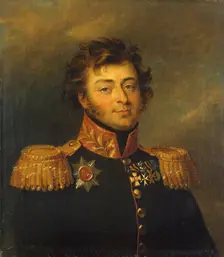 Portrait of Alexander A. Bashilov (1777-1847/49), 1823. Creator: George Dawe