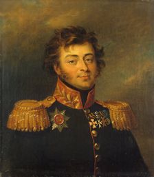 Portrait of Alexander A. Bashilov (1777-1847/49), 1823. Creator: George Dawe