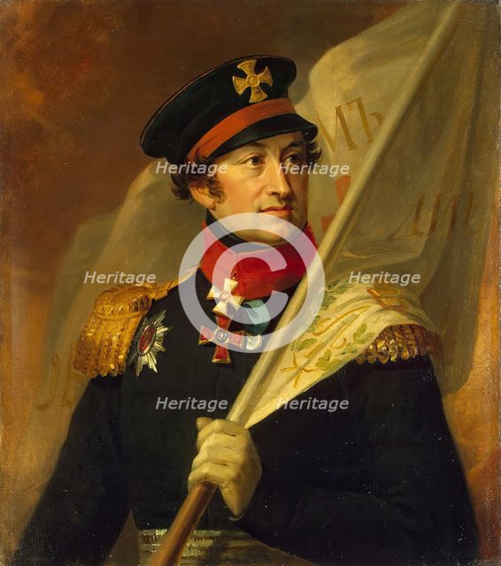 Portrait of Alexander A. Bibikov (1765-1822), 1828. Creator: George Dawe.