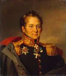 Portrait of Alexander A. Pisarev (1780-1848), 1822. Creator: Workshop of George Dawe