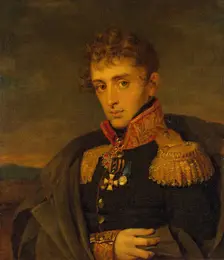 Portrait of Alexander A. Tuchkov (1777/78-1812) (4th), 1823. Creator: George Dawe