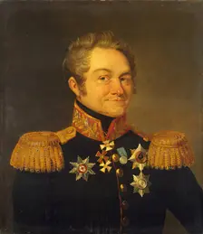 Portrait of Alexander B. Fock (1763-1825), 1835. Creator: Thomas Wright