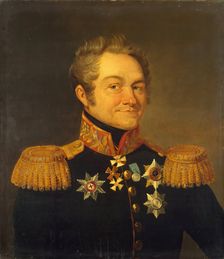 Portrait of Alexander B. Fock (1763-1825), 1835. Creator: Thomas Wright