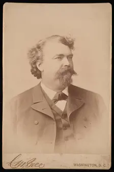 Portrait of Alexander Brown (1843-1906), Before 1893. Creator: Charles Milton Bell