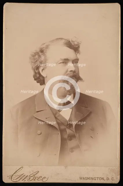 Portrait of Alexander Brown (1843-1906), Before 1893. Creator: Charles Milton Bell.