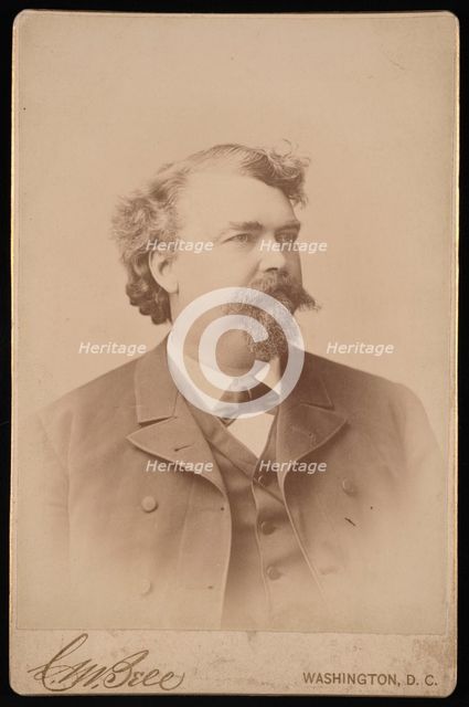 Portrait of Alexander Brown (1843-1906), Before 1893. Creator: Charles Milton Bell.