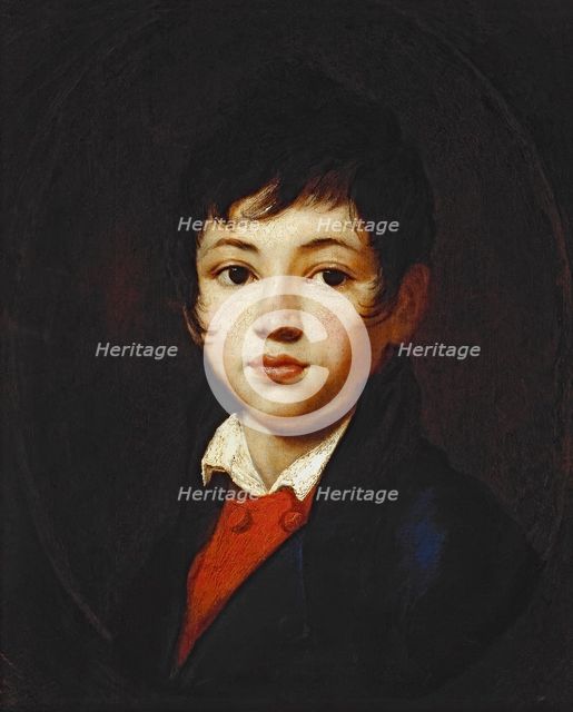 Portrait of Alexander Chelishchev, 1808. Artist: Kiprensky, Orest Adamovich (1782-1836)