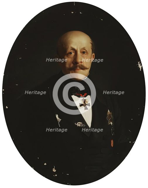 Portrait of Alexander Chertkov, c1857. Creator: Sergey Zaryenko.