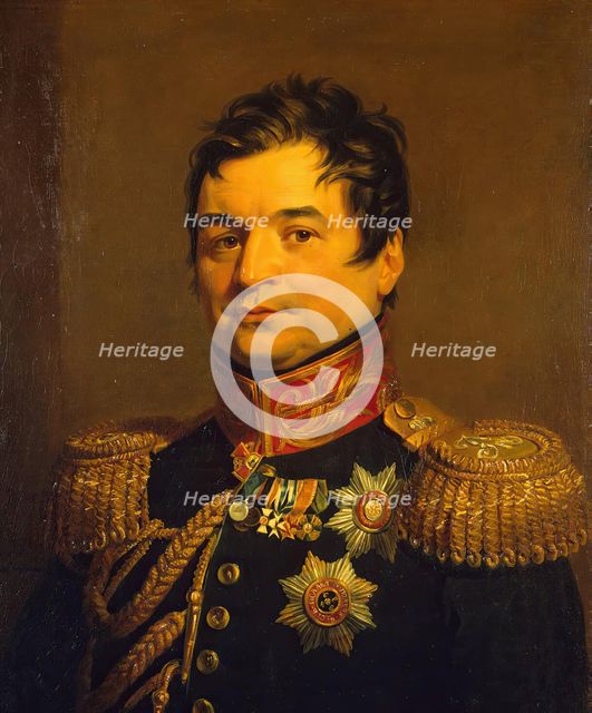 Portrait of Alexander D. Balashov (1770-1837), 1822. Creator: George Dawe.