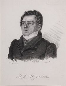 Portrait of Alexander Efimovich Izmaylov (1779-1831), 1820s