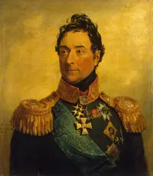 Portrait of Alexander F. Langeron (1763-1831), 1822. Creator: George Dawe