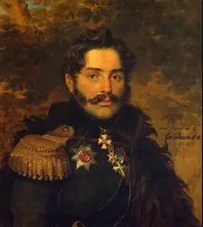 Portrait of Alexander F. Shcherbatov (1773-1817), 1826. Creator: George Dawe