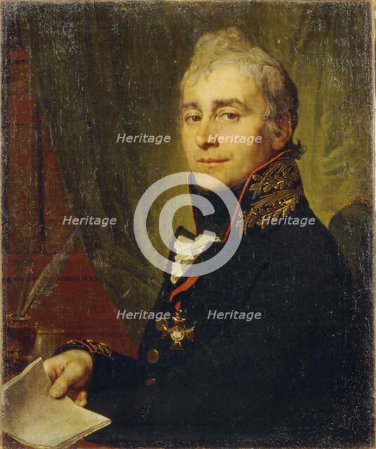 Portrait of Alexander Fedoseyevich Bestuzhev (1761-1810), 1806. Artist: Borovikovsky, Vladimir Lukich (1757-1825)