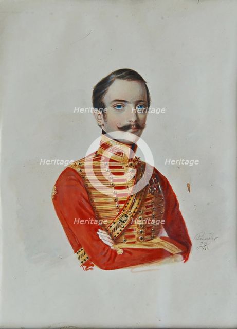 Portrait of Alexander Gavrilovich Remy (1809-1871).