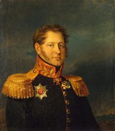 Portrait of Alexander I. Gressor (1772-1822), 1823. Creator: Workshop of George Dawe