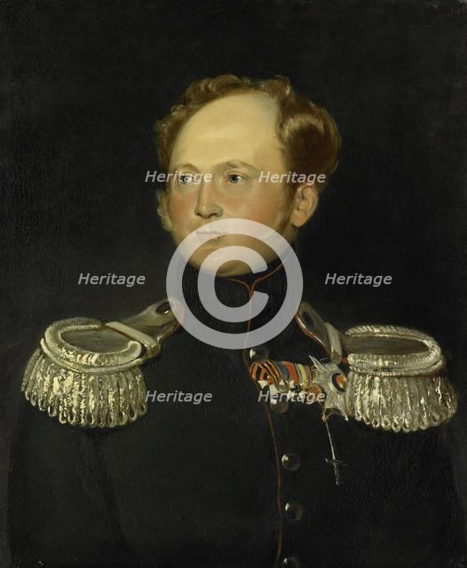 Portrait of Alexander I, Emperor of Russia, 1820-before 1837. Creator: Carl Gustaf Hjalmar Mörner.