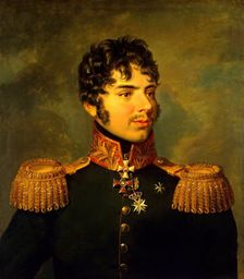 Portrait of Alexander I. Kutaisov (1784-1812), 1822. Creators: George Dawe, Workshop of George Dawe