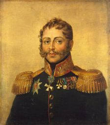 Portrait of Alexander I. Markov (1781-1844) (2nd), 1823. Creator: Workshop of George Dawe