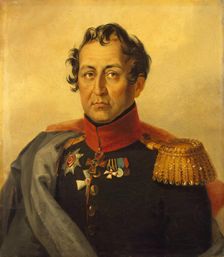 Portrait of Alexander I. Talyzin (1777-1849) (2nd), 1823. Creator: George Dawe