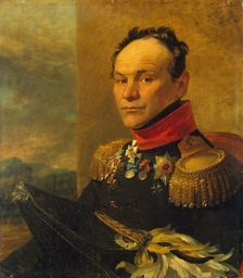 Portrait of Alexander I. Tsvilenev (1769-1824), 1822. Creator: Workshop of George Dawe