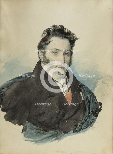 Portrait of Alexander Ivanovich Ribeaupierre (1781-1865).