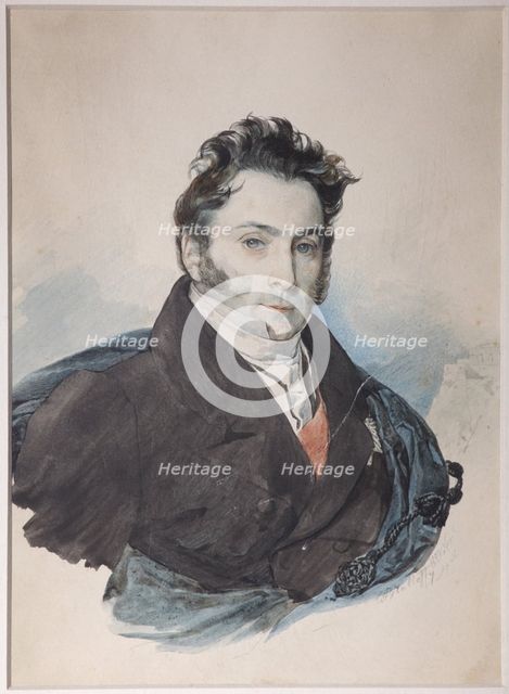 Portrait of Alexander Ivanovich Ribeaupierre (1781-1865).