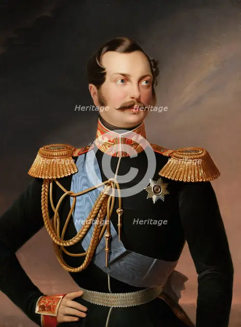 Portrait of Alexander II. Creator: Berndt Godenhjelm.