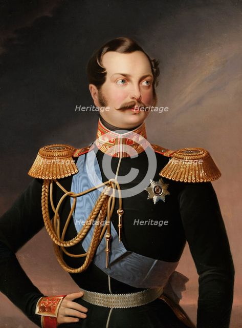 Portrait of Alexander II. Creator: Berndt Godenhjelm.