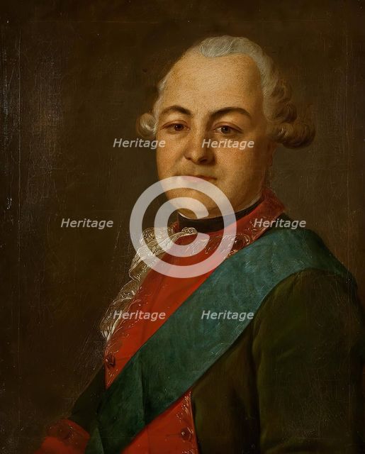 Portrait of Alexander Ilyich Bibikov, 1771. Creator: Fyodor Rokotov.
