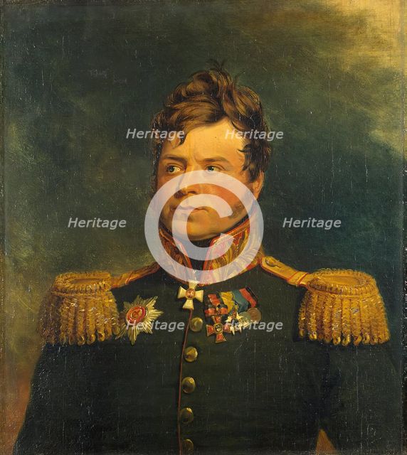 Portrait of Alexander K. Riedinger (1782-1825), 1822. Creator: George Dawe.