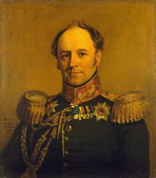 Portrait of Alexander Kh. von Benckendorf (1781-1844) (1st), 1822. Creator: George Dawe