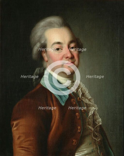 Portrait of Alexander Khrapovitsky (1749-1801), 1781. Artist: Levitsky, Dmitri Grigorievich (1735-1822)